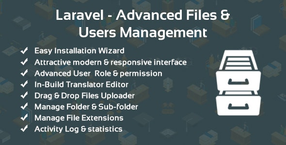 Laravel V2.0.3 – Advanced Files & Users Management插图