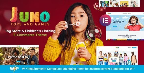 Juno v2.22 – Kids Toys & Games Store WordPress Theme插图