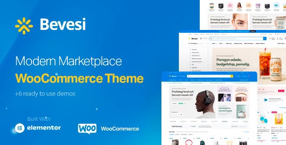 Bevesi v1.1.1 – Multi-Vendor and Marketplace WooCommerce Theme插图