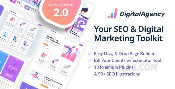 SEO WP v3.7.4 – Digital Marketing Agency WordPress Theme插图