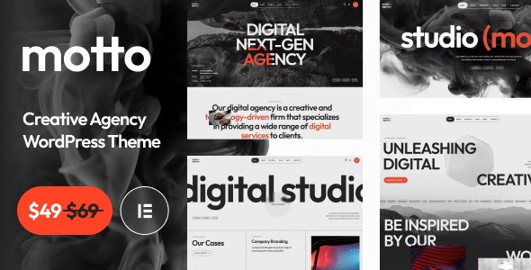 Motto v1.0.8 – Creative Agency & Startup WordPress Theme插图