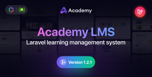 Academy LMS Laravel Learning Management System v1.6