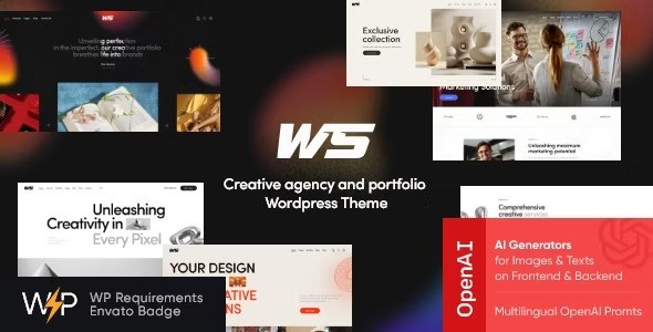 Wabi-Sabi v1.2 – Creative Agency and Portfolio WordPress Theme插图