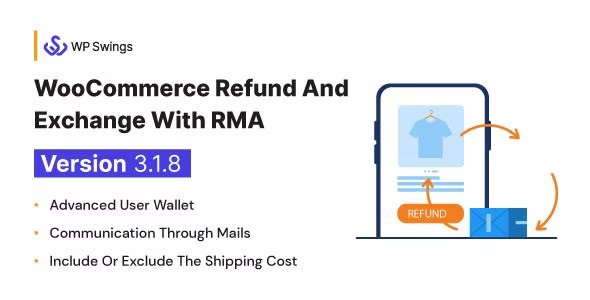 WooCommercRefund And Exchange with RMA v3.2.5 – Warranty Management, Refund Policy, Manage User Wallet插图