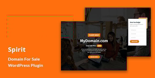 Spirit v1.0.0 – Domain for Sale WordPress Plugin插图