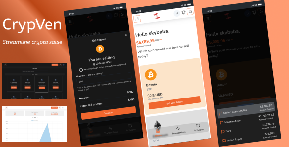 CrypVen v1.1 – Crypto vendor platform插图