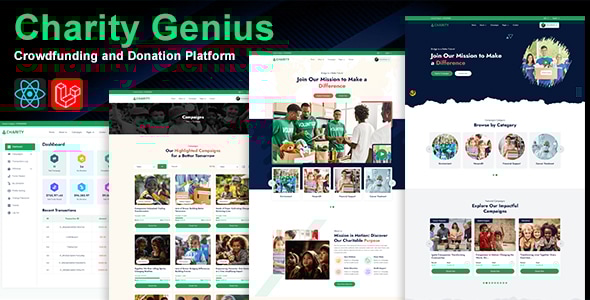 Charity – Dynamic Crowdfunding Platform with Multiple Payment Gateway (13 October 2024)插图