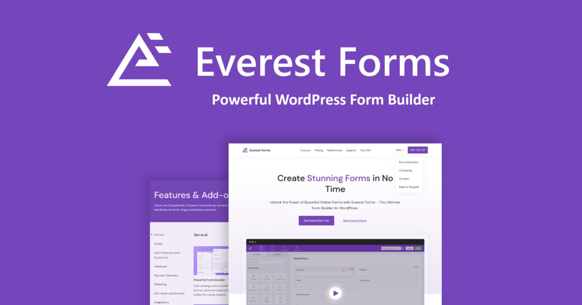 Everest Forms Pro v1.8.1 – Best WordPress Form Plugin插图