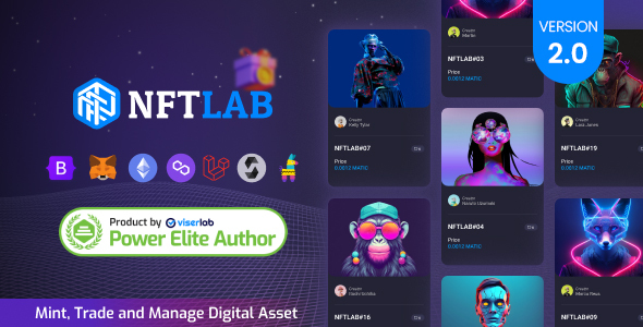 NFTLab v2.0 – NFT Marketplace插图