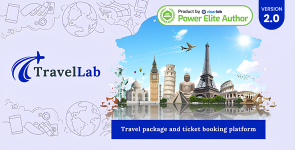 TravelLab v2.0 – 旅行套餐及机票预订平台插图