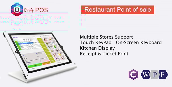 Rest POS v3.2.2 – Restaurant Point of Sale WPF Application插图