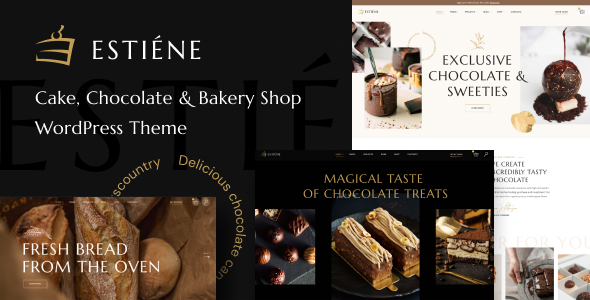Estiene v1.0.11 – Sweets & Bakery WordPress Theme插图