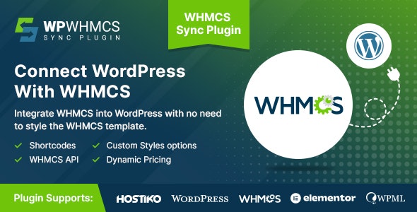 WHMCS Sync v2.4.8 – WHMCS Integration Plugin for WordPress