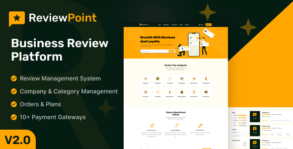 ReviewPoint v2.0.0 – 商业评论平台插图