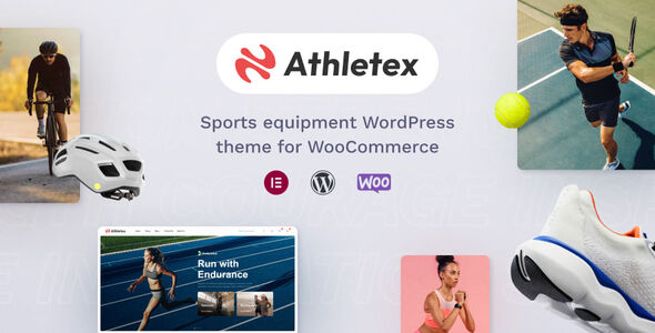 Athletex v1.0.0 – WooCommerce 运动器材主题插图
