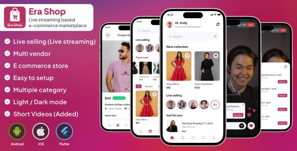 Era Shop v1.4.0 – 基于直播、短视频的电商商店多卖家插图
