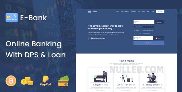 E-Bank v1.3 – 具有 DPS 和贷款功能的完整网上银行系统插图