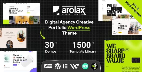 Arolax v2.1.2 – Creative Digital Agency Theme插图