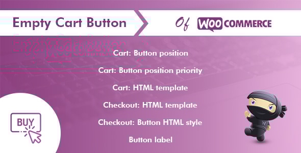 Empty Cart Button Pro for WooCommerce v1.3.6插图