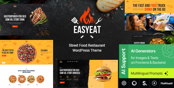EasyEat v1.6.0 – 快餐主题插图