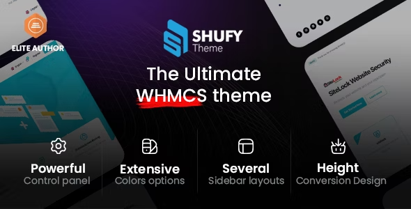ShufyTheme v1.2.5 – 终极 WHMCS 主题插图