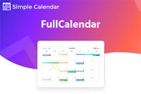 Simple Calendar v1.2.5 – FullCalendar Addon – WordPress Compatible