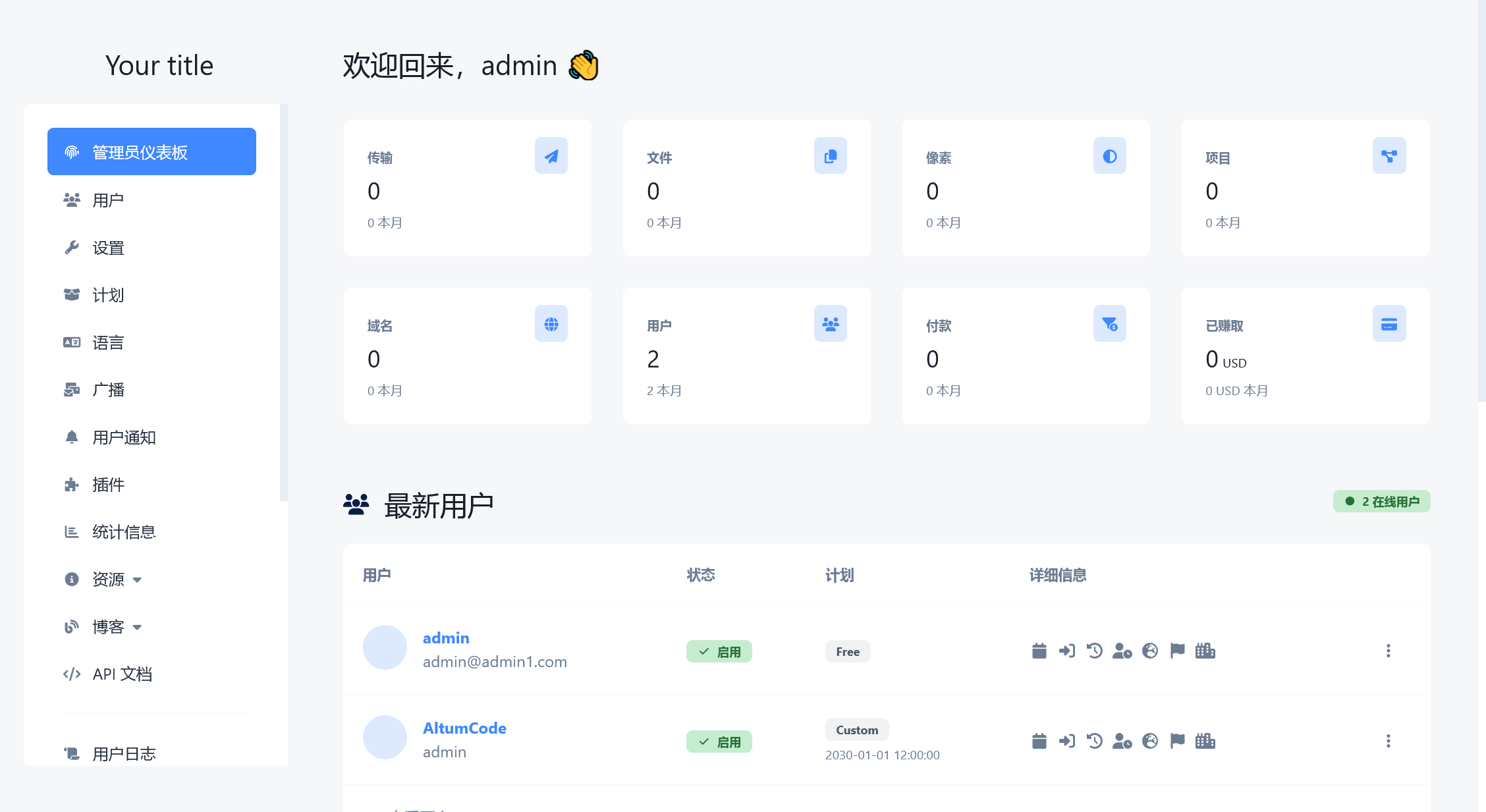 66transfer v24.0.0（已汉化98%） – 简易文件传输工具PHP源码插图(1)