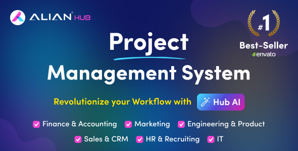 AlianHub v11.4.6 – Project Management System插图