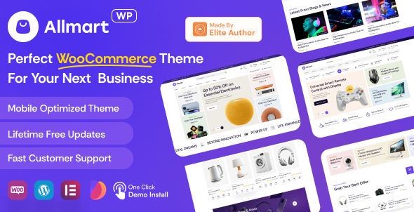 Allmart v1.0.0 – Ultimate Electronics & Gadgets Store WordPress Theme插图