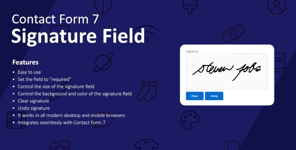 Signature Field for Contact Form 7 v1.4.0插图