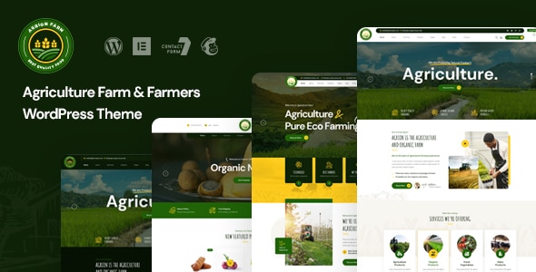 Agrion v1.0 – Agriculture Farm & Farmers WordPress Theme插图