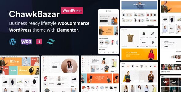 ChawkBazar v2.6.7 – Elementor 生活方式和时尚电子商务主题插图