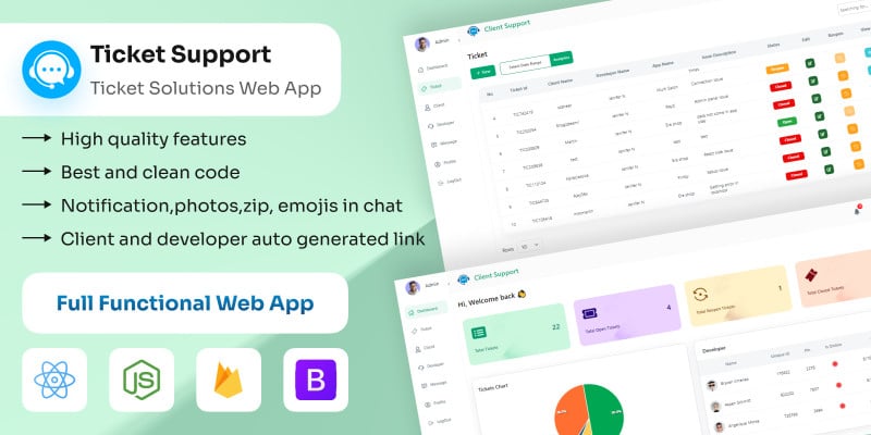 Ticket Support v1.0.0 – 实时聊天插图