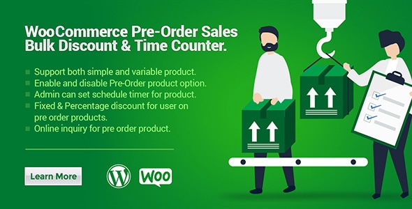 WooCommerce Pre-Order Sales Bulk Discount & Time Counter v2.1.11插图