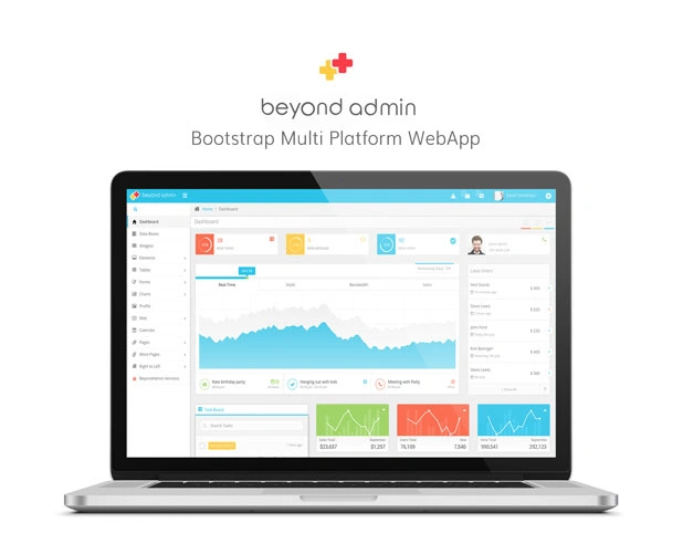 BeyondAdmin v1.6.1 – Responsive Admin App