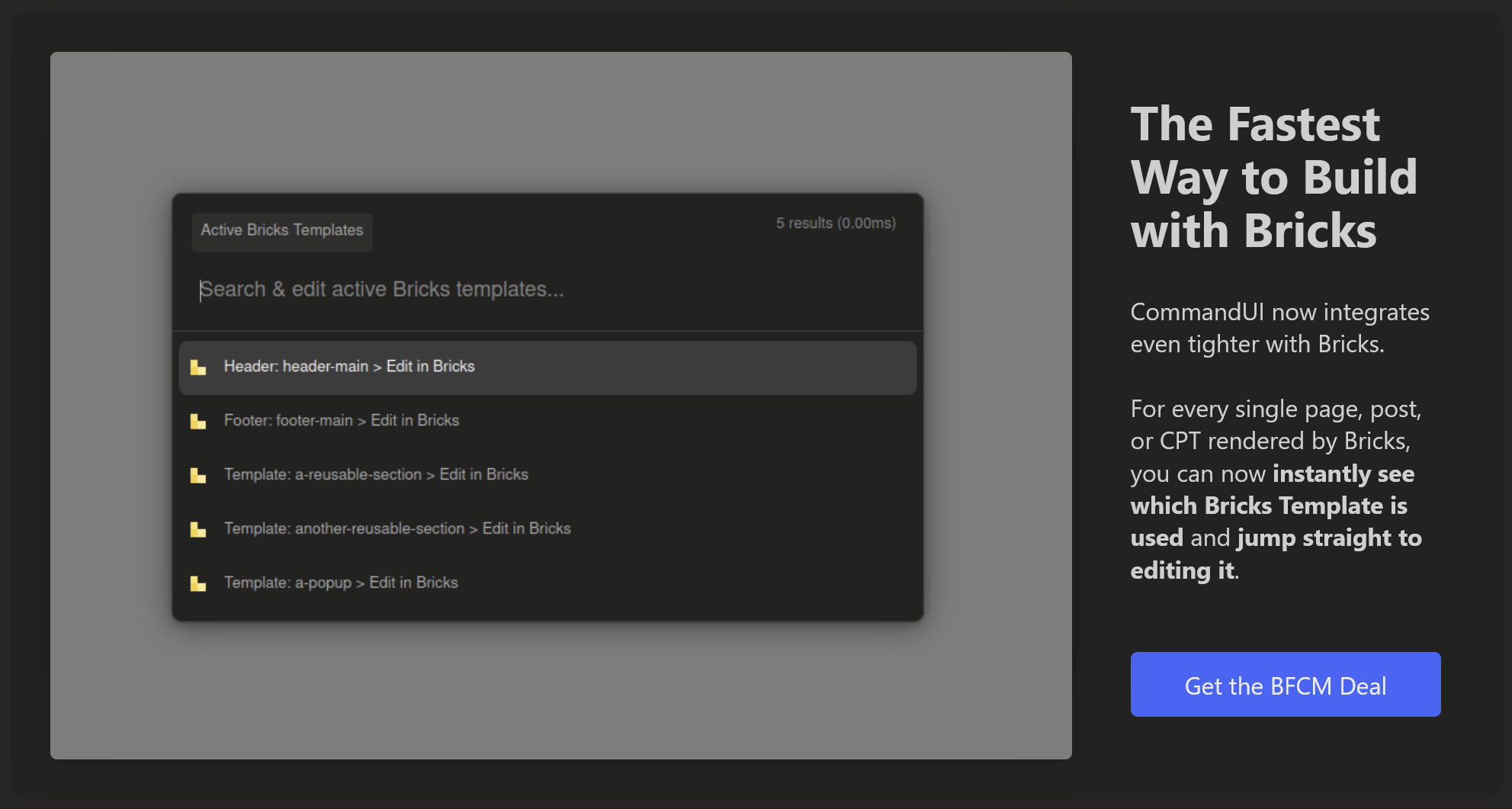 CommandUI v1.8.0 – Build and Manage WordPress Sites in Record Time