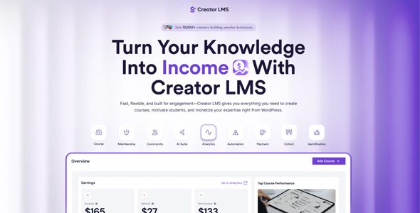Creator LMS Pro v1.1.4