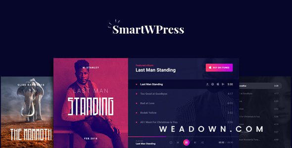 Music Player for Elementor Pro v2.5 – 音频播放器和播客播放器